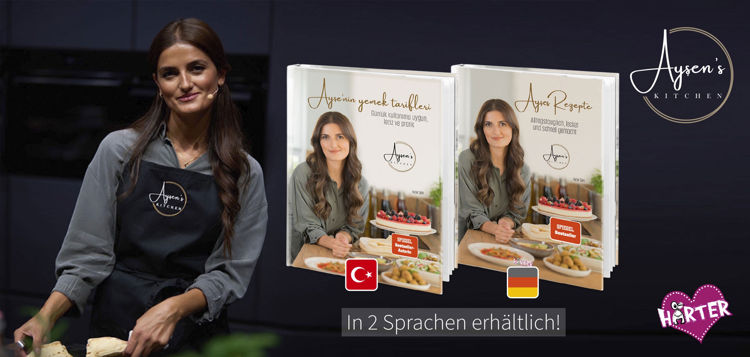 Spiegel-Bestseller-Autorin | Goldgewinnerin beim Deutschen Kochbuchpreis