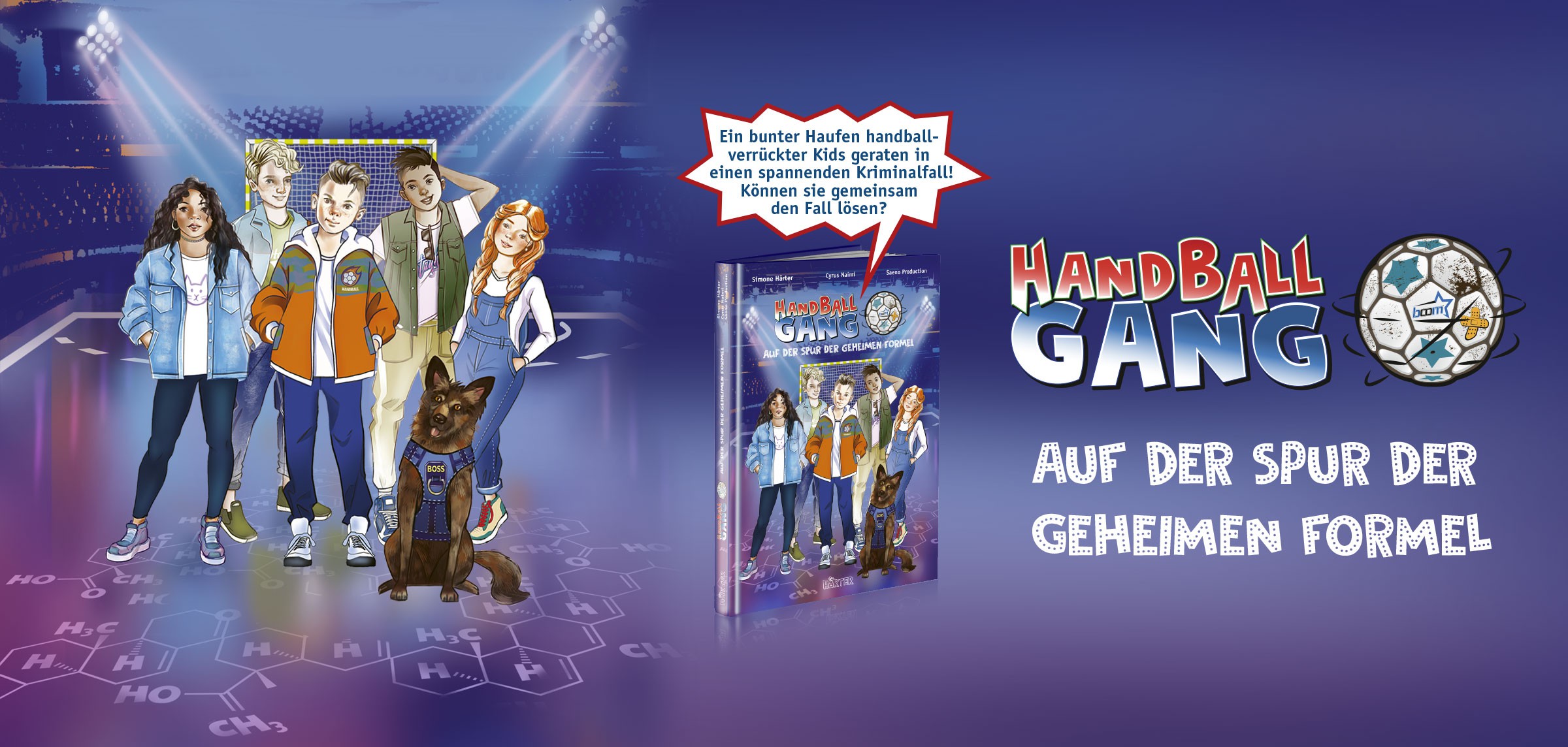 Spannende Handballspiele und ein kniffliger Fall halten die Gang auf Trab.