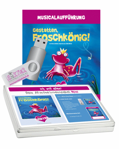 Gestatte Froschkönig, Musical