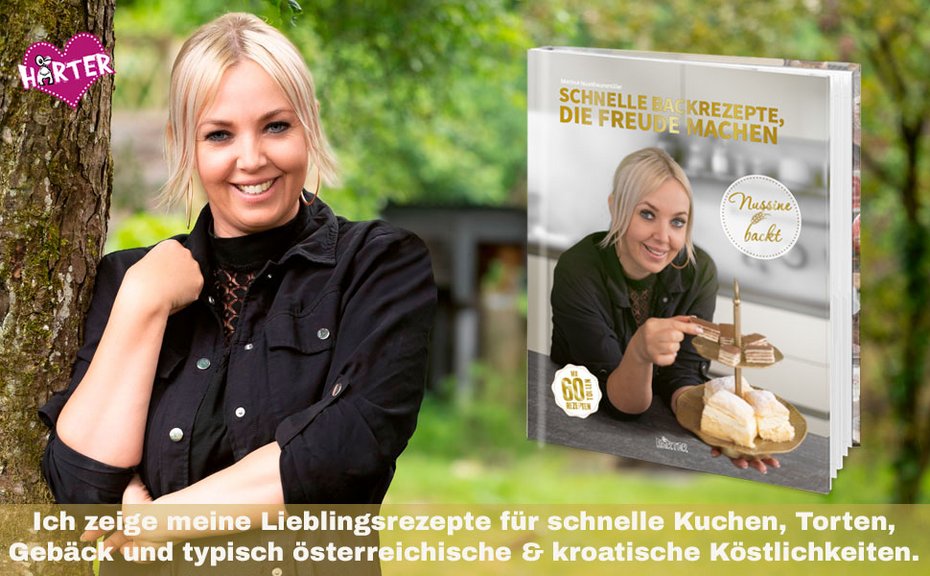 Das erste Backbuch der beliebten Influencerin Martina Nussbaummüller 
