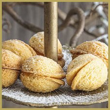Weihnachtliche Walnusskekse - zauberhaftes Kleingebäck von Nussine